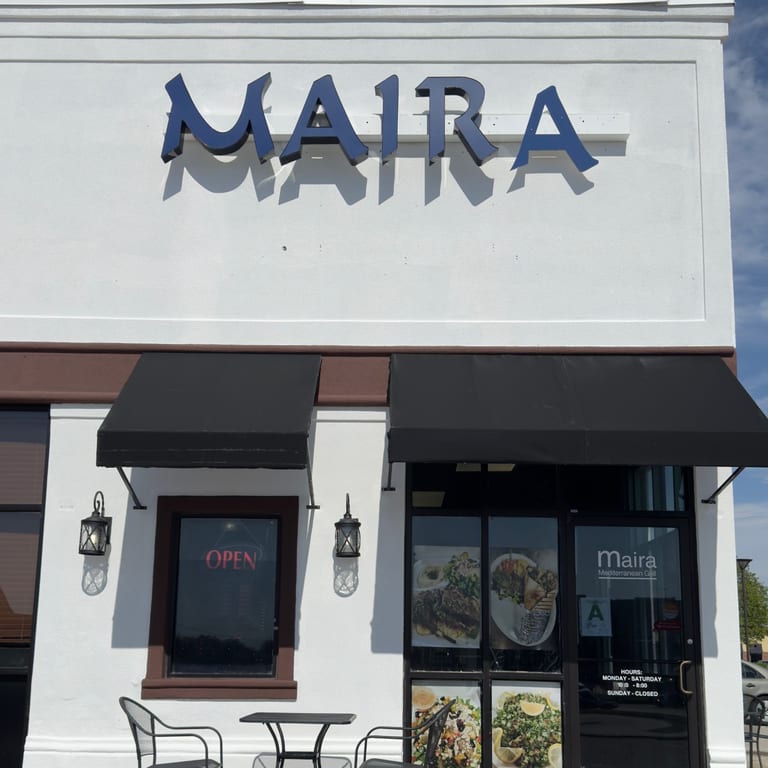 Welcome to Maira Mediterranean Grill 